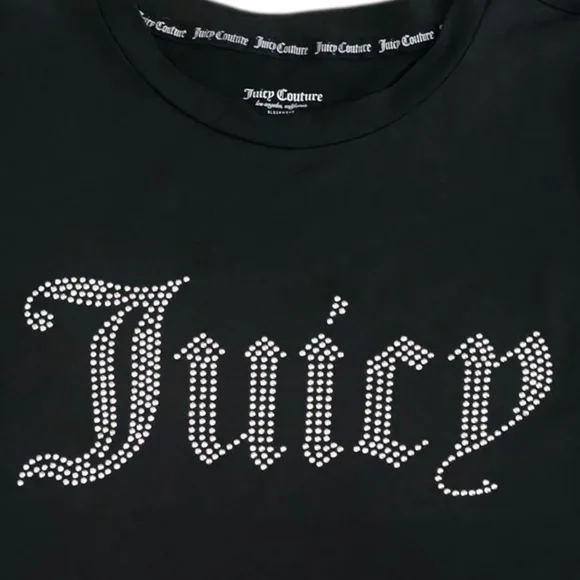 Juicy Couture Black Short Sleeve Tee - Picture 4 of 6